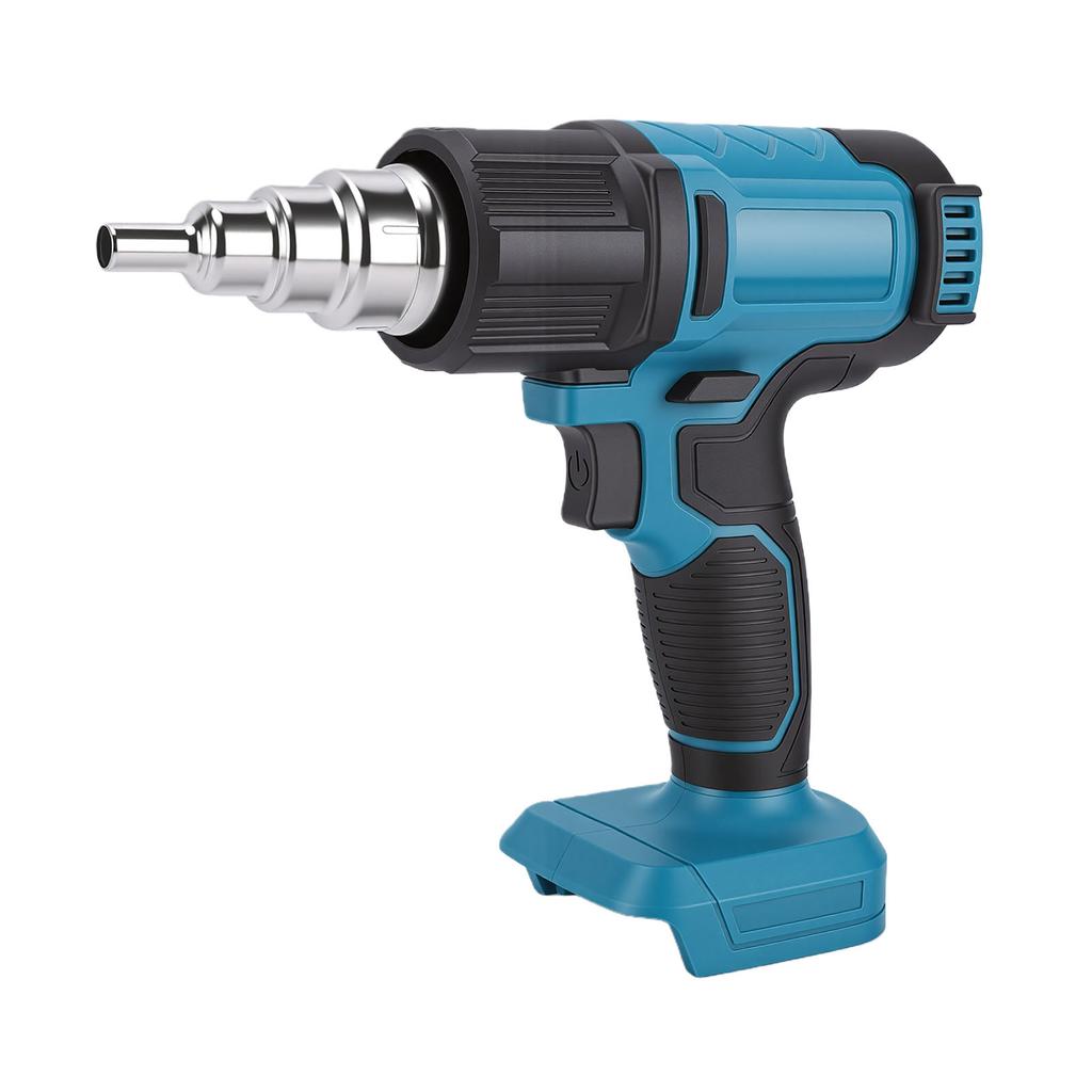 Cordless Heat Gun Fit for Makita 18V Battery Hot Air Gun Digital LCD Display Adjustable Temp Airflow 122 Fahrenheit