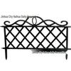 European-Style Plastic Garden Fence - Insertable Pastoral Picket Enclosure