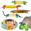 Dinosaur Corn Cob Holders with Stainless Steel Prongs Corn On The Cob Holders Reusable Sweetcorn Holders for Childs and Adults