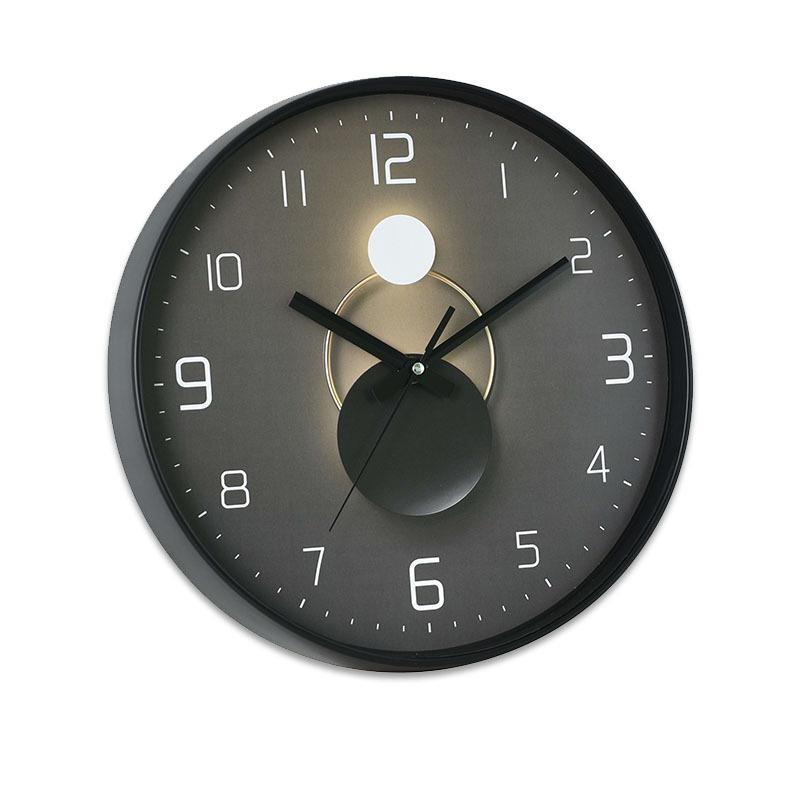 

Simple and Stylish New Home Wall Clock Silent Clock Hall Living Room Bedroom Universal Quartz Clock Versatile Wall Clock Type B