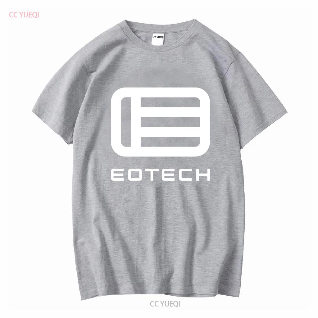 Hot Item Eotech Logo T Shirt Heavy Cotton MANY COLORS Vintage Washed Stretched Designer Clothes Soft Casual Homme Streetwear