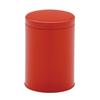 Made In Japan Coffee & Tea Canister, 200-250g, Moisture-Proof Ring Storage Can, Red