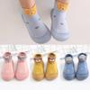 Non-Slip Infant Floor Socks | Cold-Insulating Soft Soles | Thickened Baby Walking Shoes | Lightweight High-Top for Spring & Autumn