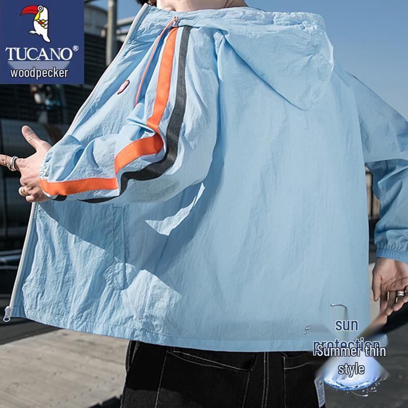 TUCANO Men s Summer Ice Silk UV Protection Hoodie M
