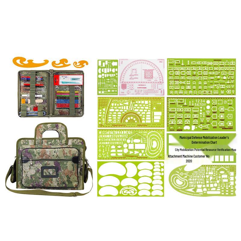 Junnuo Military Command Ruler Plotting Kit