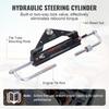 Hydraulic Outboard Steering Kit, 150HP, Marine Boat Hydraulic Steering System, with Helm Pump Two-Way Lock Cylinder and 24 Feet Hydraulic Steering