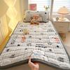 Plush Milk Velvet Mattress Pad With Bubble Fleece Warmth Bed Dorm Student Use 90x200cm To 200x220cm
