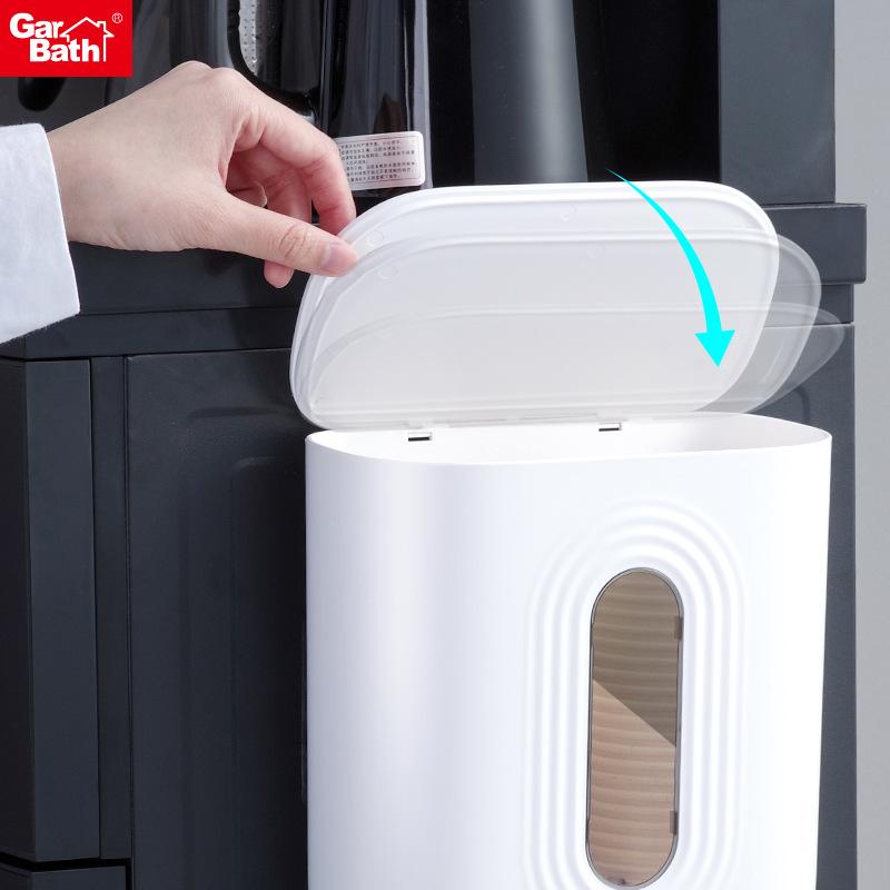 Disposable Cup Holder Double-barrel Cup Dispenser Water Dispenser Storage Paper Cup Holder Automatic Cup Dropper Paper Cup Storage Rack