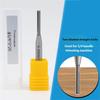 Straight Router Bits 1/4Inch Shank Double Flute Straight Grooving Bit Straight Router Bit for Woodworking Grooves