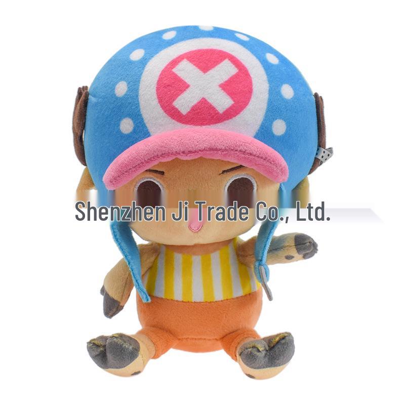 One Piece Luffy, Chopper & Zoro Plush Pendants – Creative Anime Dolls