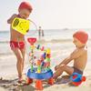 Kum ve Su Oyun Masası Çocuklar İçin Kum Havuzu Masası Çocuk Oyun Masası Plaj Oyuncak Seti İç ve Dış Mekanlar İçin