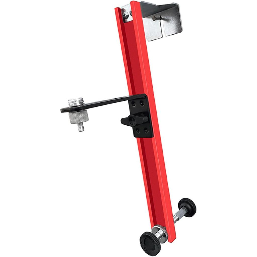 ViaGasaFamido Level Bracket Adjustable Height Leveling Wall Mount Aluminium Alloy Bracket Multifunctional Telescopic Rod Infrared Level Lifting