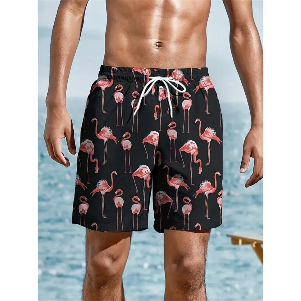 Summer Fashion Hawaii Beach Shorts For Men Outdoor Seaside Surf Short Pants Loose Quick Drying Man Swim Trunks
