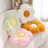 Flower Circular Shape Cushion Soft Nap Chair Pillow Ideal for Office Classroom Bedroom Floor Use Winter Thickened Decoration