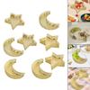 Moon Star Tray Eid Mubarak Tray Elegant Centerpiece Serving Platter for Events Family Gatherings Home Decoration Kitchen