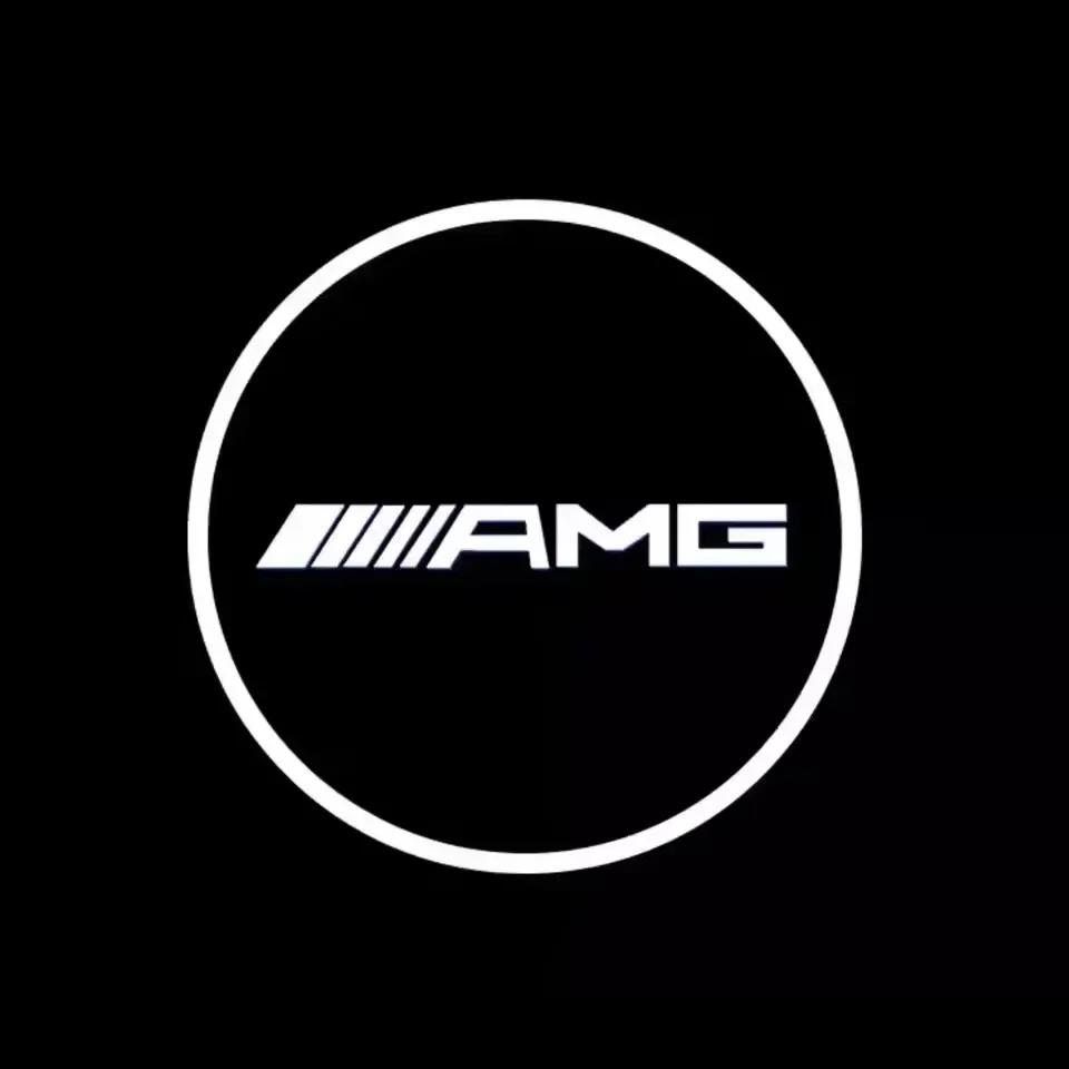 LED Car Door Lights Logo HD Laser Decor Project Ghost Lamp For Mercedes Benz W176 W205 W166 W246 W212 A B C M ML GLA GLS E Class
