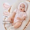 Lapi Baby Girl's Summer Short Sleeve Romper