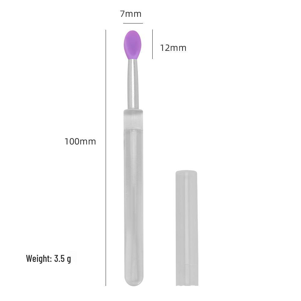 Silicone Lip Brush & Makeup Tool: Lipstick, Lip Balm, Eyeshadow, Concealer & Lip Gloss Applicator