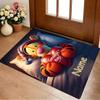 Custom Name Winnie Pooh Party Living Room Non-Slip Area Rug Soft Carpet for Bedroom Kids Playroom Sofa Office Home Decor Doormat