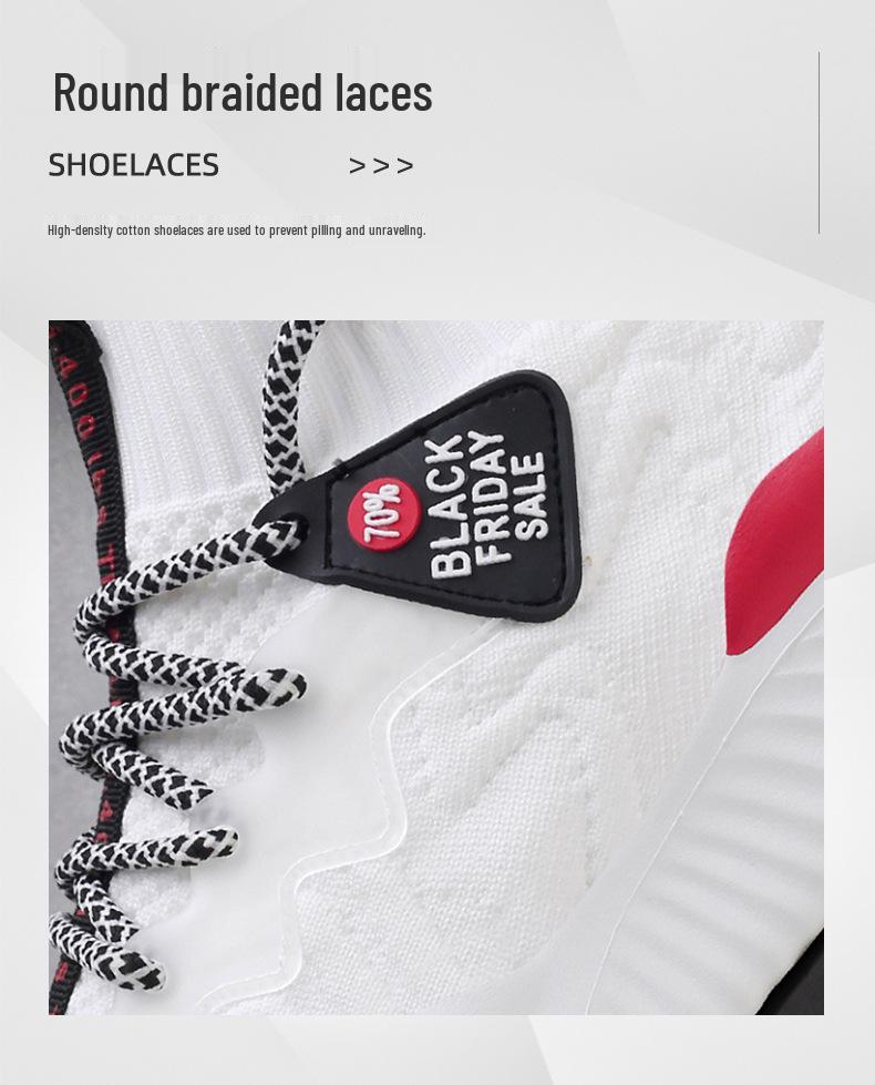 Autumn Men's Slip-on Breathable Flyknit Casual Sneakers