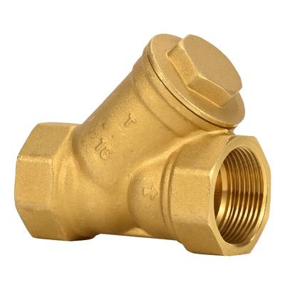 HTHX Brass Y-Type Pipeline Impurity Filter