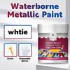 Vernice Metallizzata a Base d'Acqua per Conversione Ruggine Vernice Antiruggine per Strutture in Ferro Grigliati Ristrutturazione e Cambio Colore Vernice