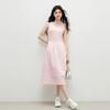 Elegant Color-block Sleeveless A-line Dress