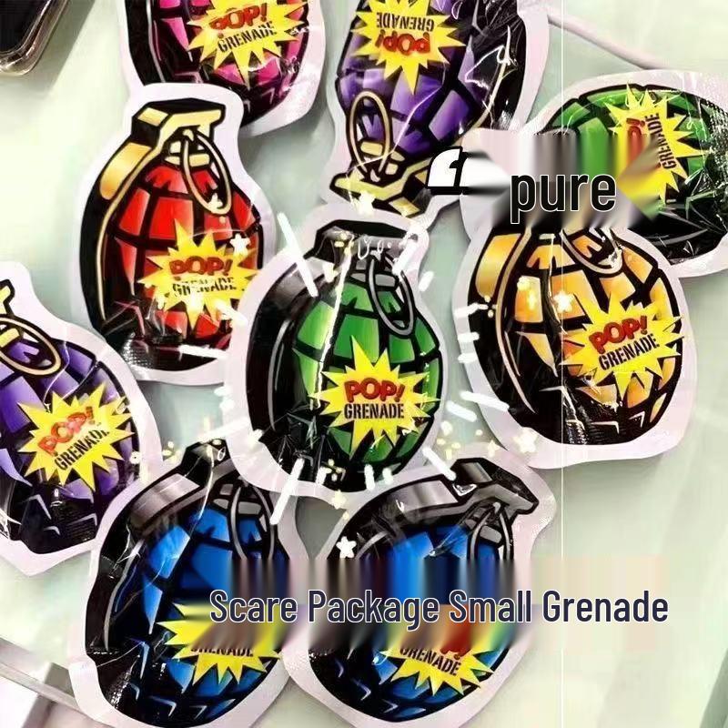Inflatable Prank Toy Grenade: Automatic Self-Exploding to Startle and Amuse Friends