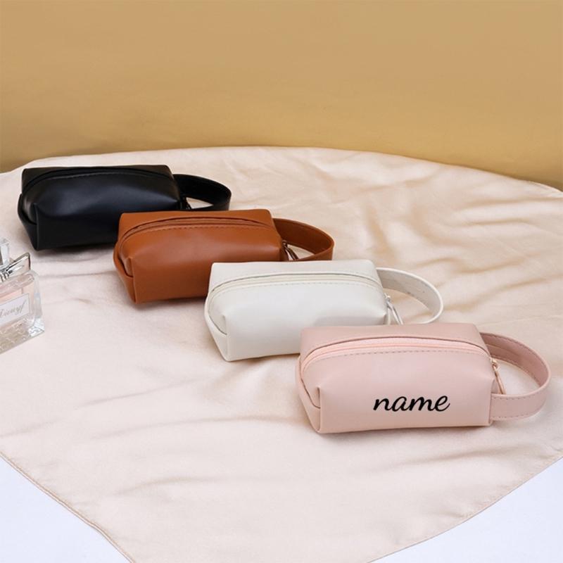 Multiple Compartment Portable Makeup Bag Fashionable Miniature Cosmetic Pouches For Everyday Carry Accessories Storage
