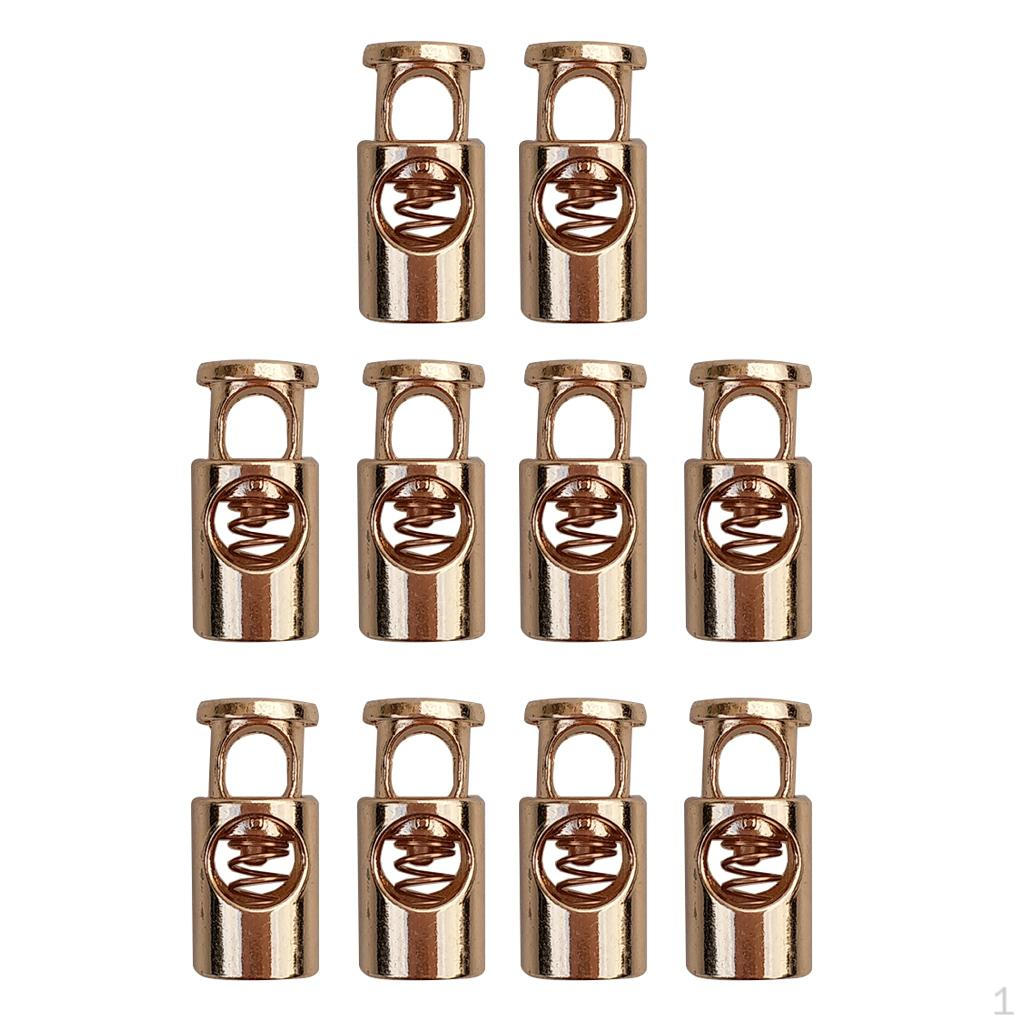 

10 Toggle Single Hole Drawstring rope cord End Locks