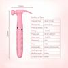 Novelty Double Ended Hammer Rechargeable Triple  Female Sex Toy G Spot S