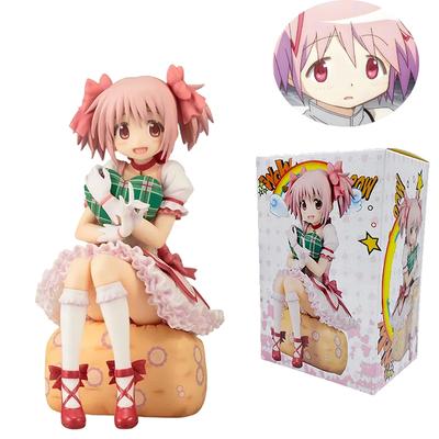 14cm Action Figure Puella Magi Madoka Magica Anime Figure Kaname Madoka Magic Girl Model Decor Statue Dolls Toys Christmas Gift