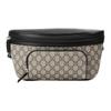 GG Supreme Adjustable Shoulder Strap Zipper Closure Canvas Canvas Bag Waist Bag Men's Light Brown