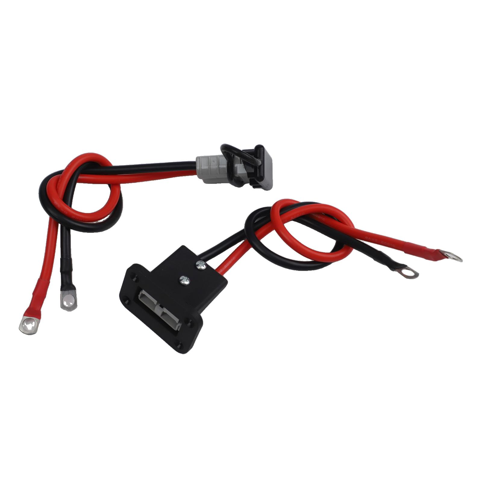 8AWG Battery Cable Quick Disconnect Connector Perfect For Winches Dust And Moisture Resistant Fire Rating UL94-V0 China Mainland