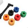 Car Oil Filling Funnel Set Change Tool No Spills Dispenser with 6 Adapters