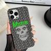 The M-Misfits G-Glenn Danzig Corrugated Stripe Phone Case For IPhone 17 16 15 14 13 12 11 Pro Max Plus Pro Shockproof Cover
