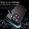 For Oppo Find X9 Pro 5G Case Skin-Touch TPU + PC Matte Phone Back Cover, Transparent Black
