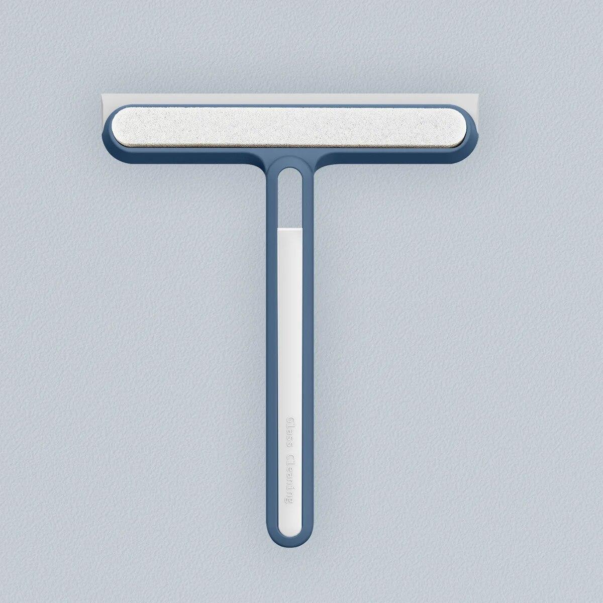 

силиконовая пластина для очистки воды, скребок для очистки стекла, скребок для очистки лобового стекла автомобиля, скребок для лобового стекла автомобиля, ванная комната, кухня синий