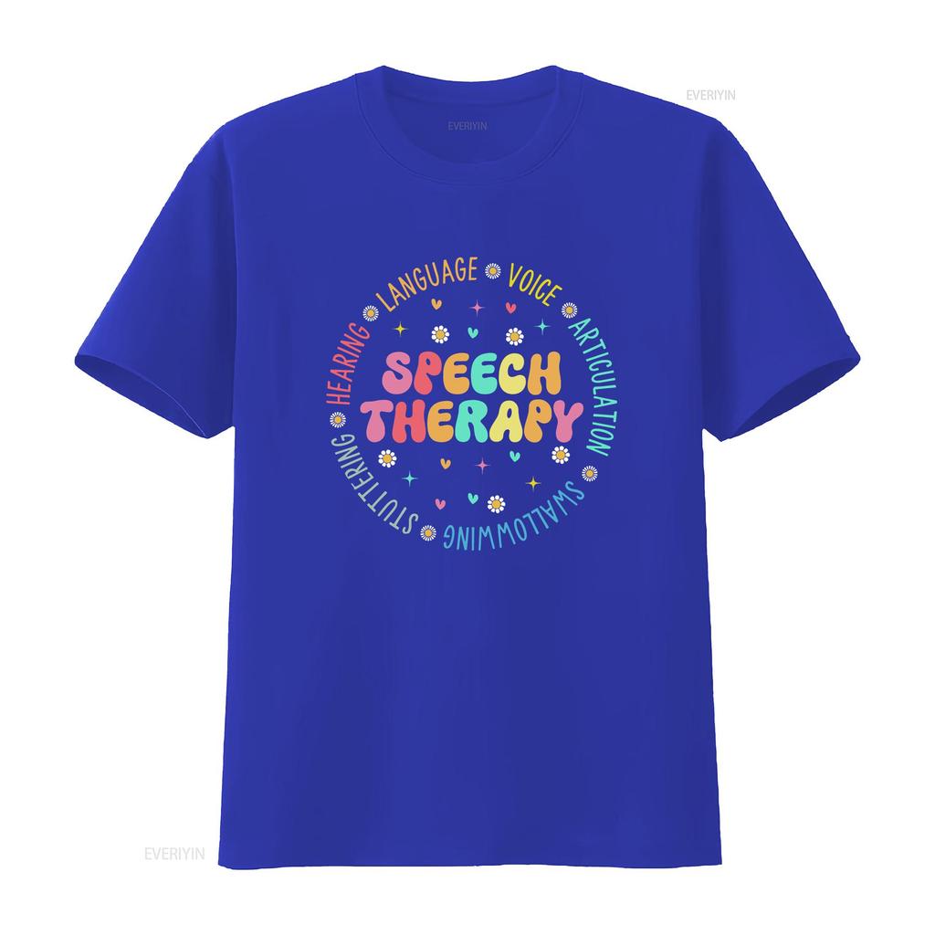 Speech Language PathologisT T Shirt SLP Pathology Sweater Teacher Graduation vintage Washed designer clothes streetwear Casual