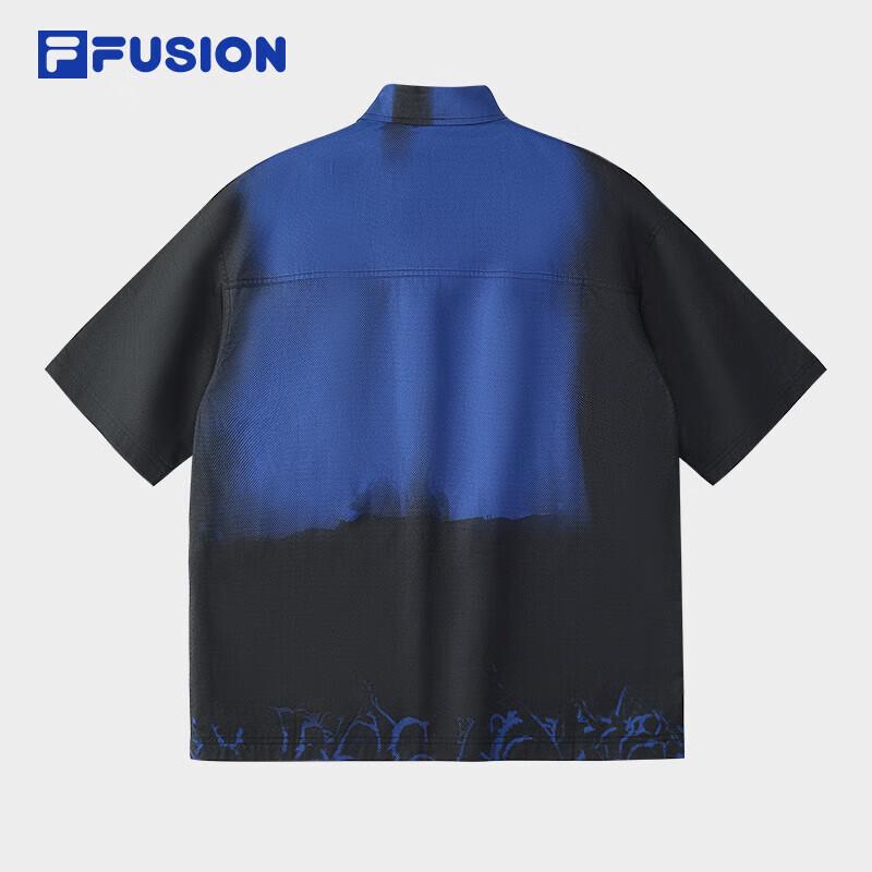 FILA FUSION Men's Summer Breathable Loose Fit Woven T-Shirt