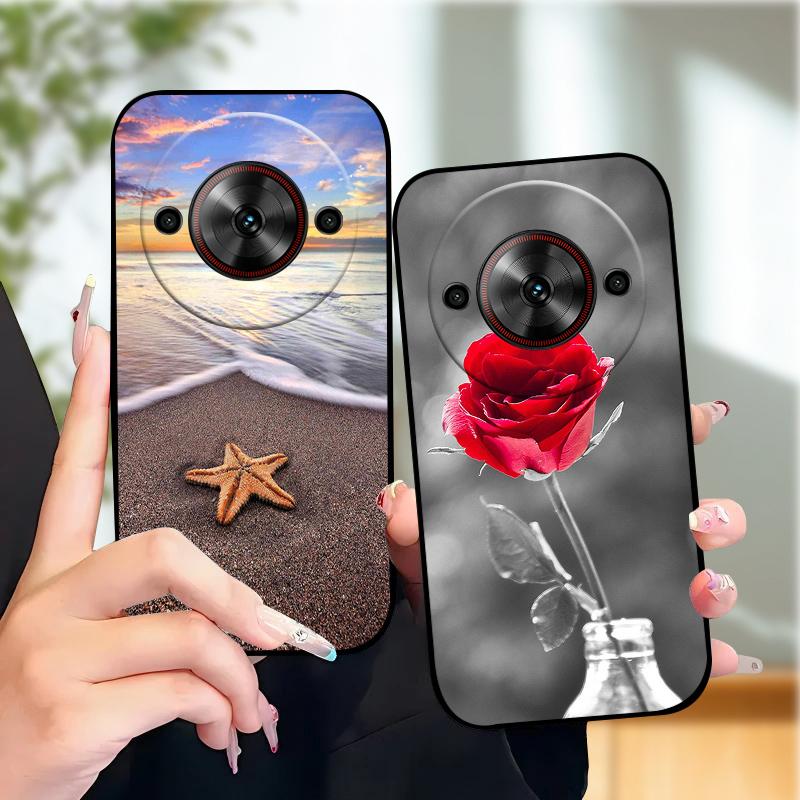 Per Custodia Nubia Focus 5G Z2455 Morbido Silicone Copri Telefono Per ZTE nubia Focus Carino Moda Colore Verniciato Paraurti Antiurto Fundas