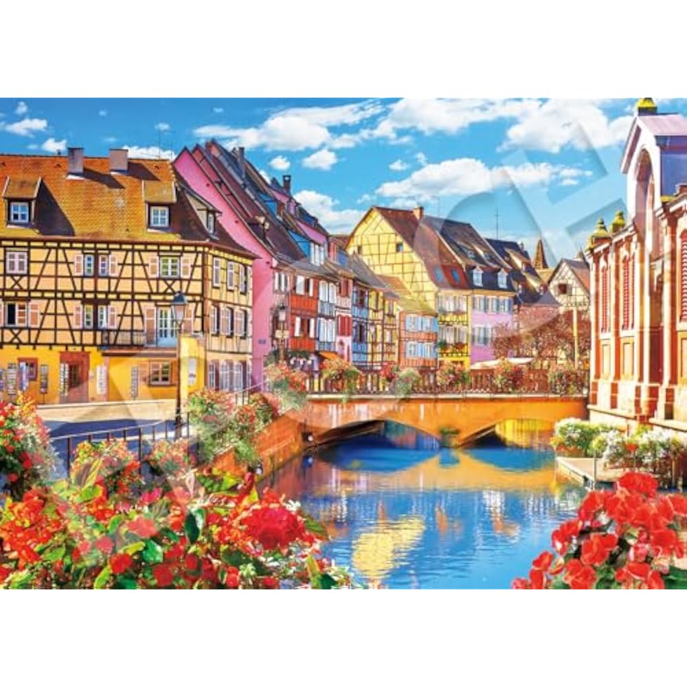 Epoch 2000 Super Small Piece Jigsaw Puzzle Overseas Scenery Colmar s Beautiful Townscape - France...