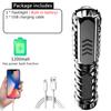 Powerful LED Flashlight 100000 Lumen Tactical Flashlights Rechargeable USB 18650 Waterproof Zoom Fishing Hunting LED Flashlight