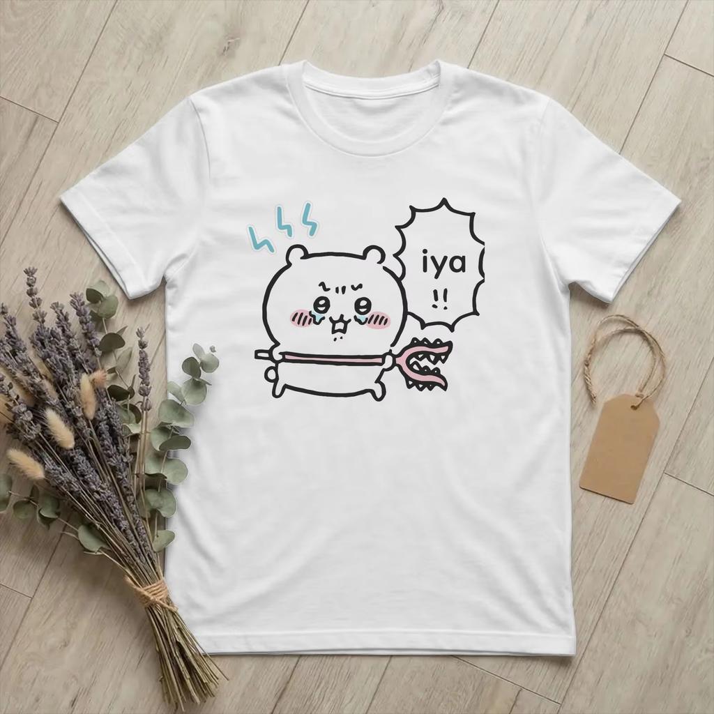 Vintage Rock Cartoon Cute Animal Graffiti Pattern Cotton Blend Loose Unisex Couple Short Sleeve Tops Holiday Fashion Clothes