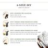 SESA 4 Step Natural Hair Colour Kit For Grey Hair Coverage Organic Ayurvedic No Ammonia PPD Peroxide 200g + 40ml DIY Use