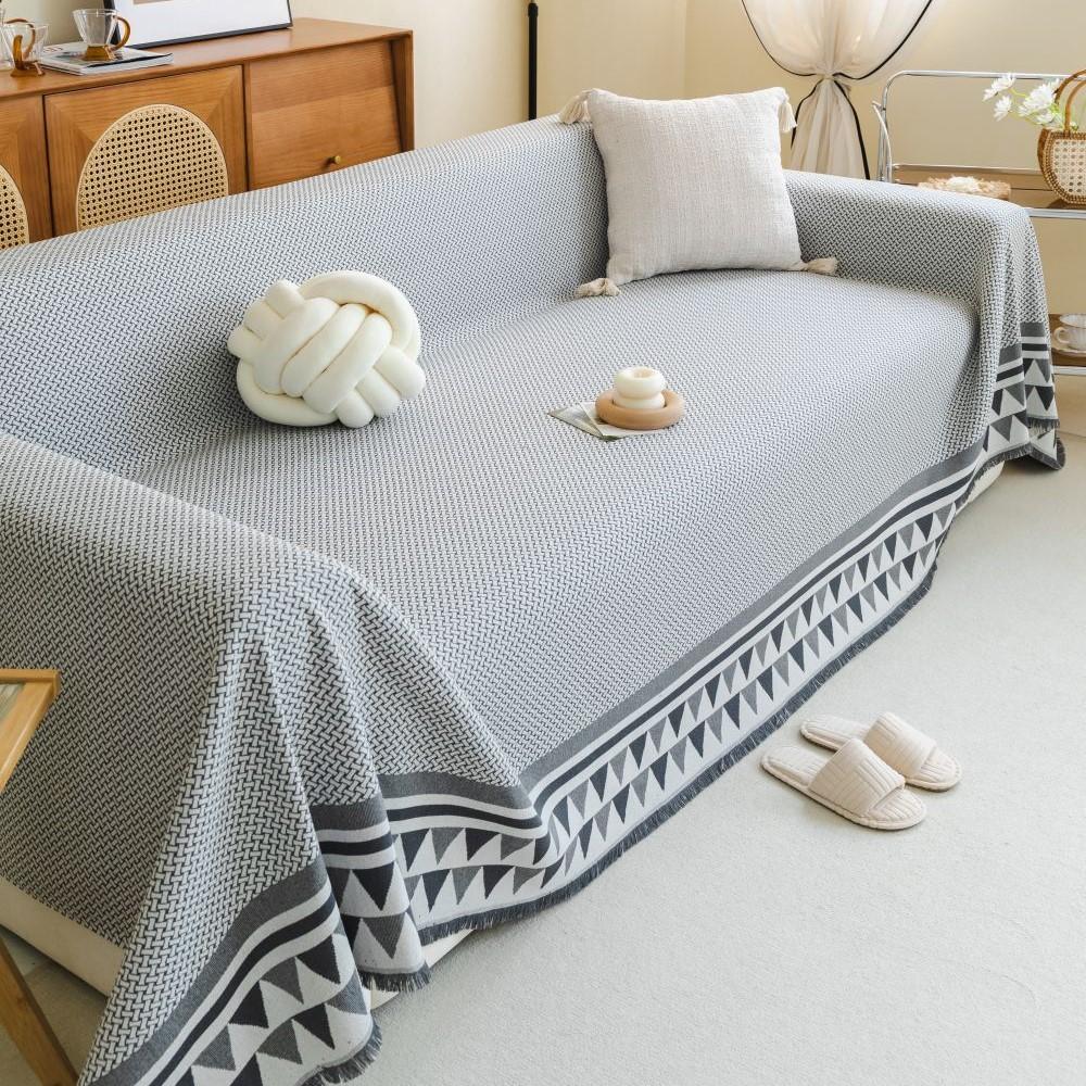 Nordic Sofa Cover Throw Blankets Living Room Couple Position  Modern Throw Flower Camping Picnic Blanket Cover Fundas Sofas