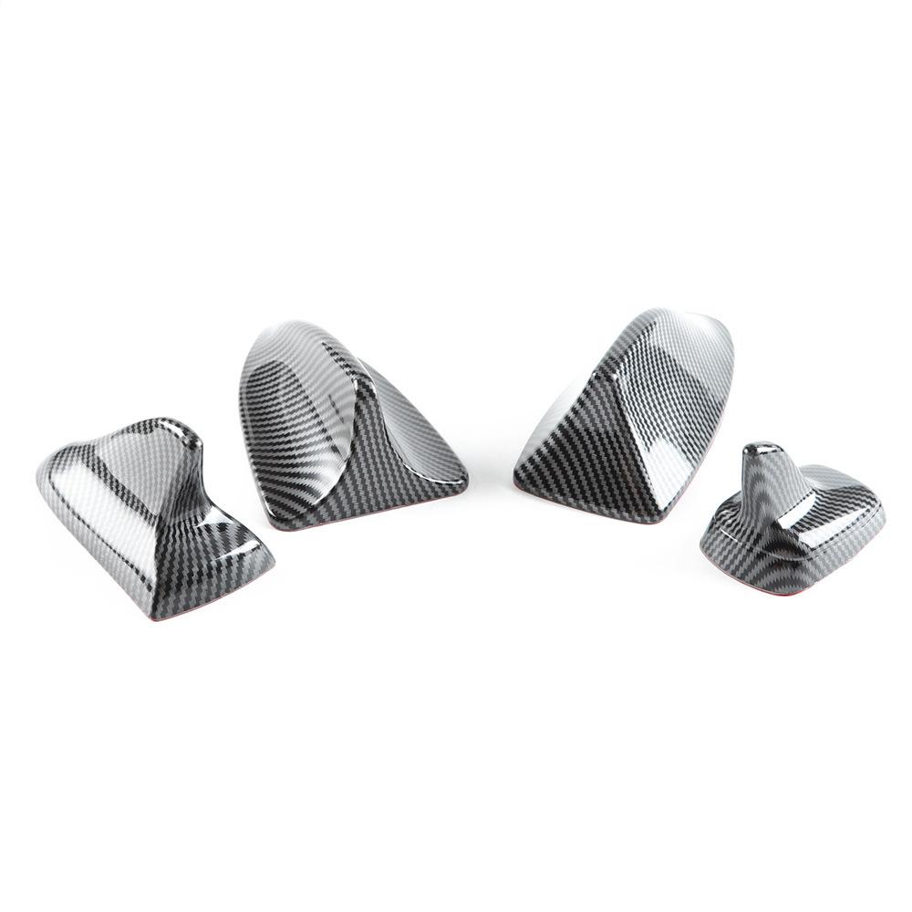 Carbon Fiber Car Shark Fin Antenna With Signal Reception Function Car Pattern Baking Fin Tail AM/FM Styling Antenna