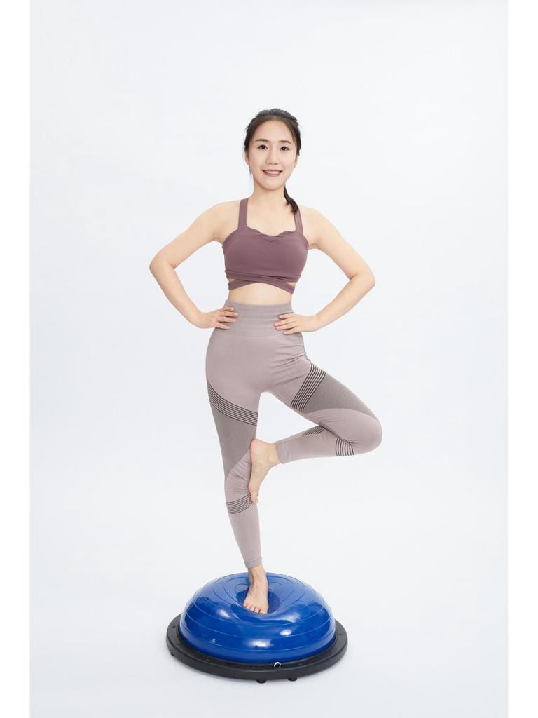 Zf1 PVC Anti-Slip Balance Ball with Foot Pump for Pilates & Yoga