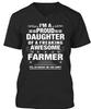 Proud Daughter Farmer T-Shirt