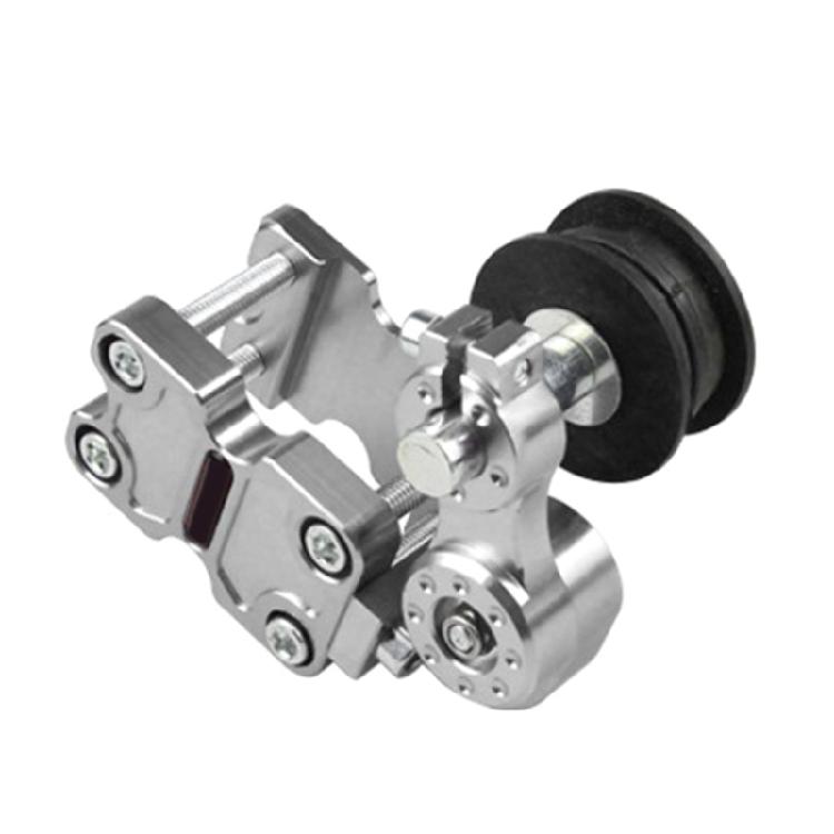 Мотоциклы Регулировщик цепи Квадроцикл Мотокросс Натяжитель цепи Регулировочный ролик серебряный